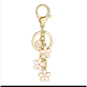 Cute initial keychain