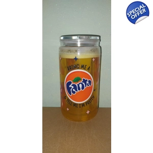 Fanta Style Snowglobe Tumbler