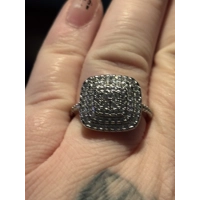 Sterling Silver Moissanite Ring