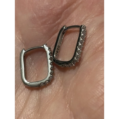 Sterling Silver 1cm Small Hoop Earrings