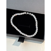 Sterling Silver Zircon Tennis Bracelet