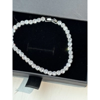 Sterling Silver Zircon Tennis Bracelet