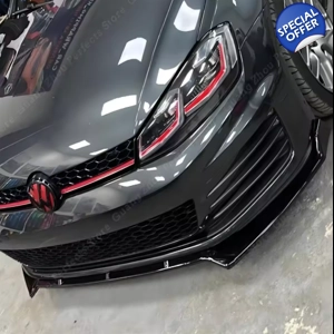 Volkswagen, VW, Golf, GTI, GTD, GTE, R, R-Line, Labbro paraurti, Splitter, Diffusore, Tuning, Accessori auto