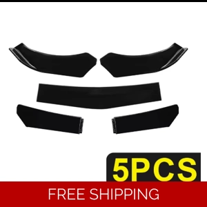 Splitter Anteriore Universale 5 Pezzi in ABS – Design a Gradini