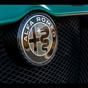 Set 2 pz Emblemi Alfa Romeo 74mm – Anteriore e Posteriore – 7 Colori Disponibili