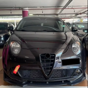 Splitter Anteriore Alfa Romeo Mito (2009-2016) – Spoiler Labbro Nero Lucido – Look Sportivo