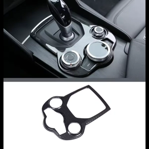 Cornice Console Centrale Multimedia & DNA Carbon Look - Alfa Romeo Stelvio