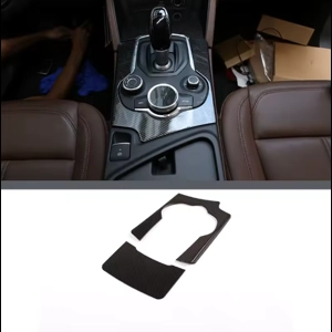 Pannello Modanatura Console Centrale Carbon Look - Alfa Romeo Stelvio
