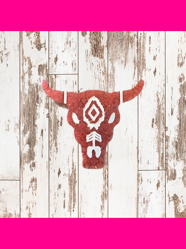 Bull Skull Vent Clip