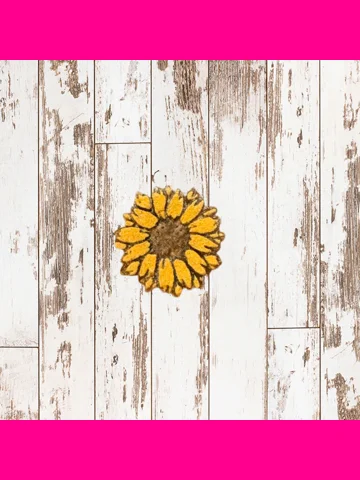 Sunflower Vent Clip