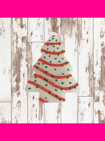 Christmas Cake Freshie