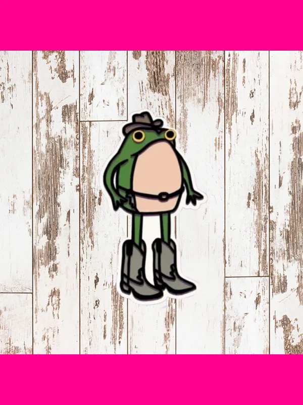 Cowboy Frog Freshie