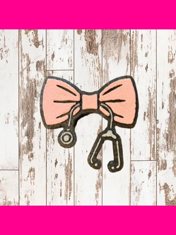 Stethoscope Bow Freshie