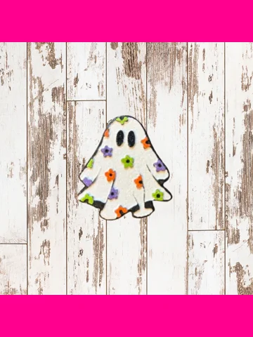 Floral Ghost Vent Clip