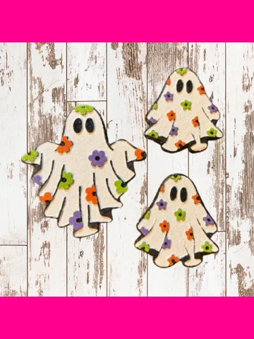 Floral Ghost Freshie Set