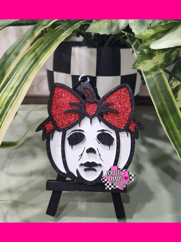 M Horror Pumpkin Freshie