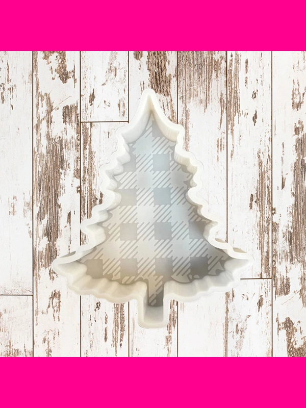 Plaid Christmas Tree Freshie