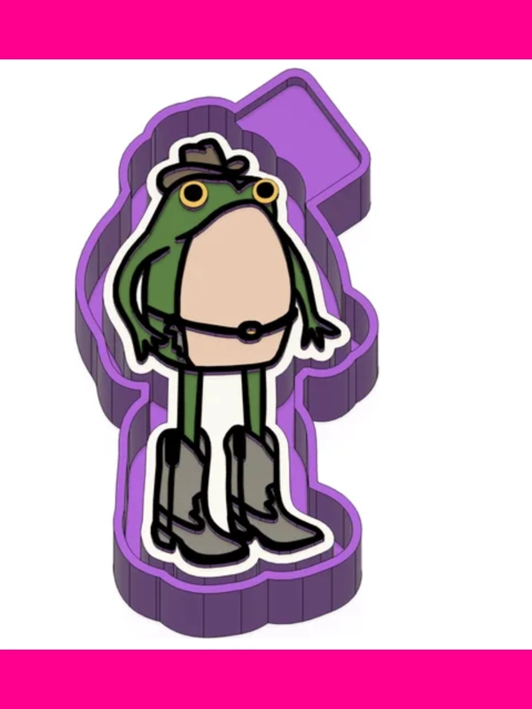 Cowboy Frog Freshie