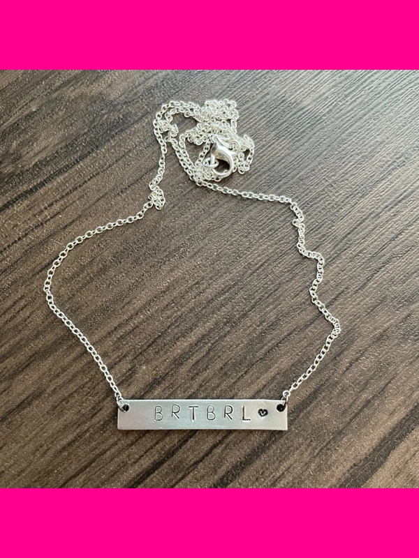 Stamped Necklace