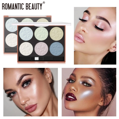 Romantic Beauty 6-Color Highlighter #1