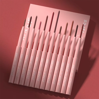 12 Lip Liner Lipstick Set,