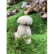 Stubby spore sprout: mushroom sculpture