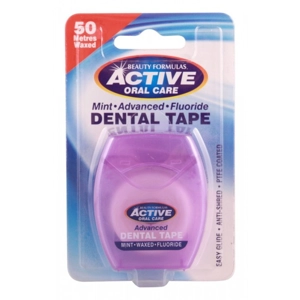 ACTIVE DENTAL TAPE 50M MINT FLOURIDE