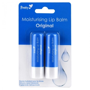 PRETTY MOISTURISING LIP BALM 2PK ORIGINAL