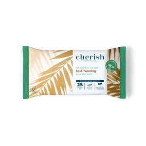 CHERISH SELF TANNING WIPES 25'S