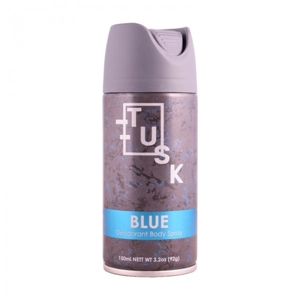 TUSK DEODRANT BODY SPRAY 150ML BLUE