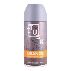 TUSK DEODRANT BODY SPRAY 150ML ORANGE