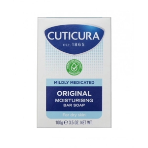 CUTICURA MILDLY MEDICATED BAR SOAP 100G