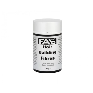 FAB HAIR BUILDING FIBRES 22G LIGHT BROWN/DARK BLONDE