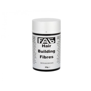 FAB HAIR BUILDING FIBRES 22G MEDIUM BROWN