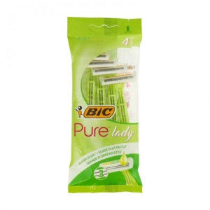BIC DISPOSABLE RAZORS PURE LADY 4'S