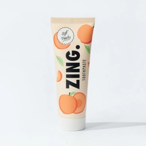 ZING ENAMEL WHITENING TOOTHPASTE 75ML SOFT PEACH