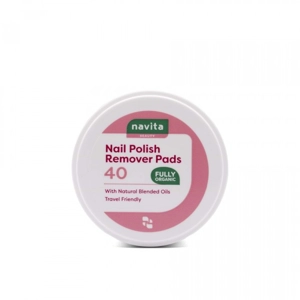 NAVITA BEAUTY NAIL POLISH REMOVER PADS 40'S
