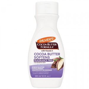 PALMERS COCOA BUTTER FRAGRANCE FREE LOTION 250ML