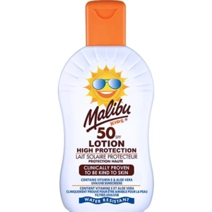 MALIBU SUN LOTION 200ML KIDS SPF50