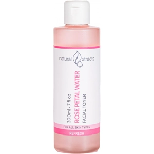 NATURAL XTRACTS FACIAL TONER 200ML ROSE PETAL WATER