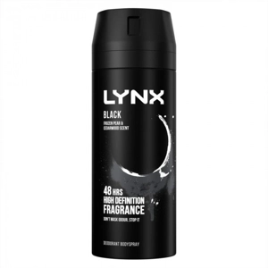 LYNX BODY SPRAY 150ML BLACK
