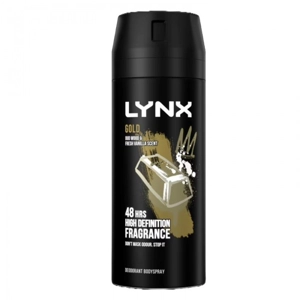 LYNX BODY SPRAY 150ML GOLD
