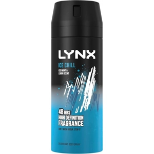 LYNX BODY SPRAY 150ML ICE CHILL