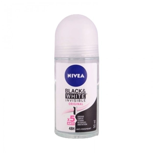 NIVEA ROLL-ON 50ML BLACK & WHITE INVISIBLE