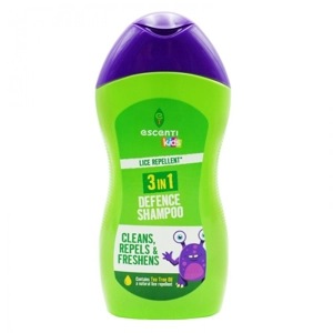 ESCENTI KIDS LICE REPELLENT 3IN1 DEFENCE SHAMPOO 300ML