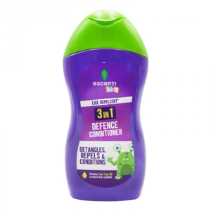 ESCENTI KIDS LICE REPELLENT 3IN1 DEFENCE CONDITIONER 300ML