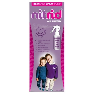 NITRID HEADLICE TREATMENT SPRAY 120ML