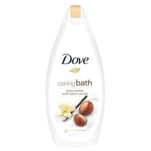 DOVE CARING BATH 450ML SHEA BUTTER WITH WARM VANILLA