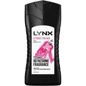 LYNX BODY WASH 225ML ATTRACT FOR HER