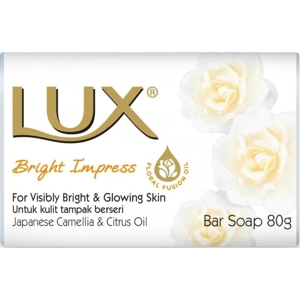 LUX BAR SOAP 80G 3PK BRIGHT IMPRESS